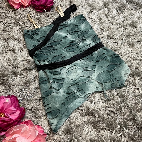 Revolution Dancewear Gauze Costume Top Women sizeL - Picture 4 of 12